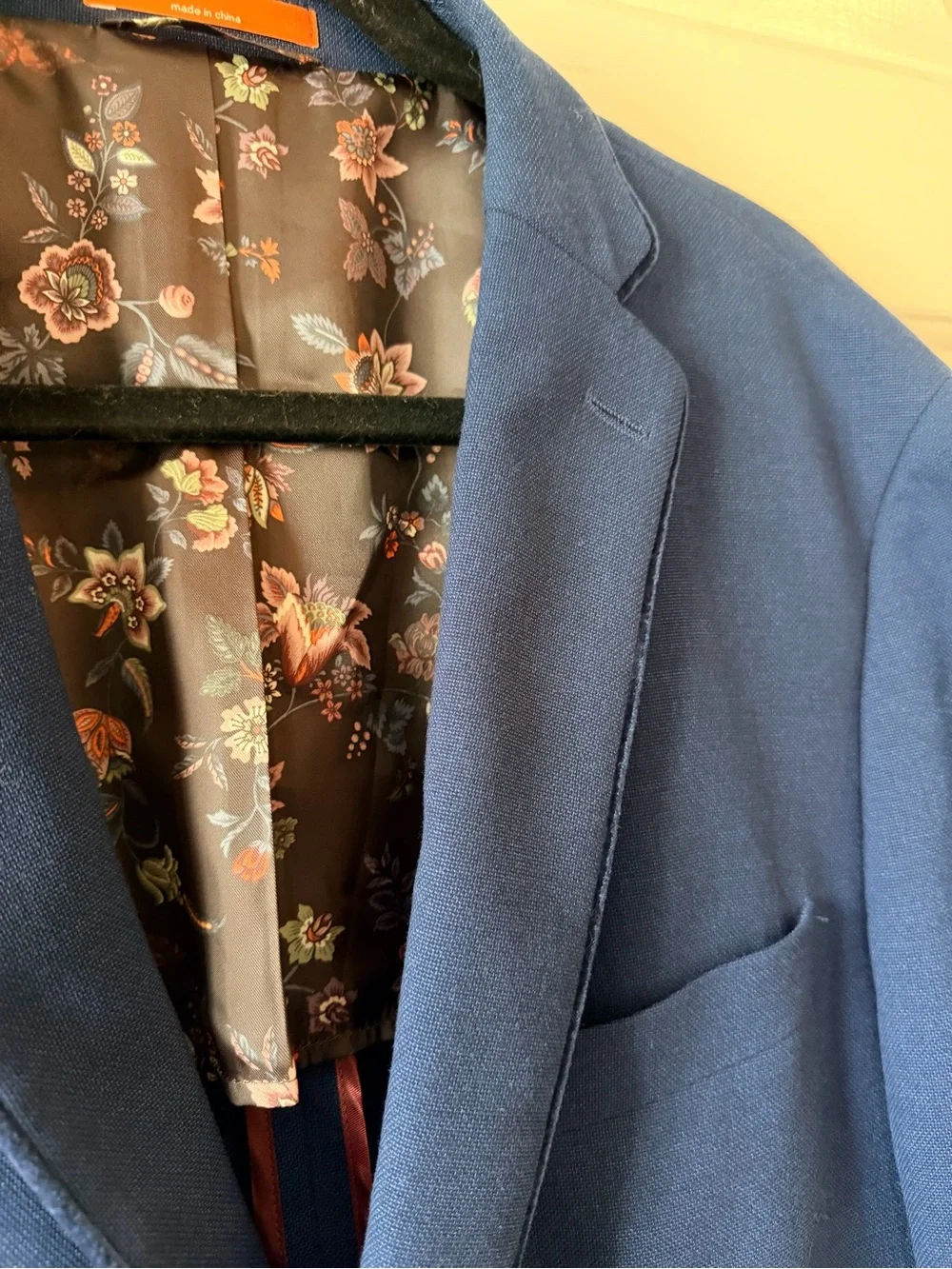 Lord & Taylor Royal Blue Two-Button Sport Coat